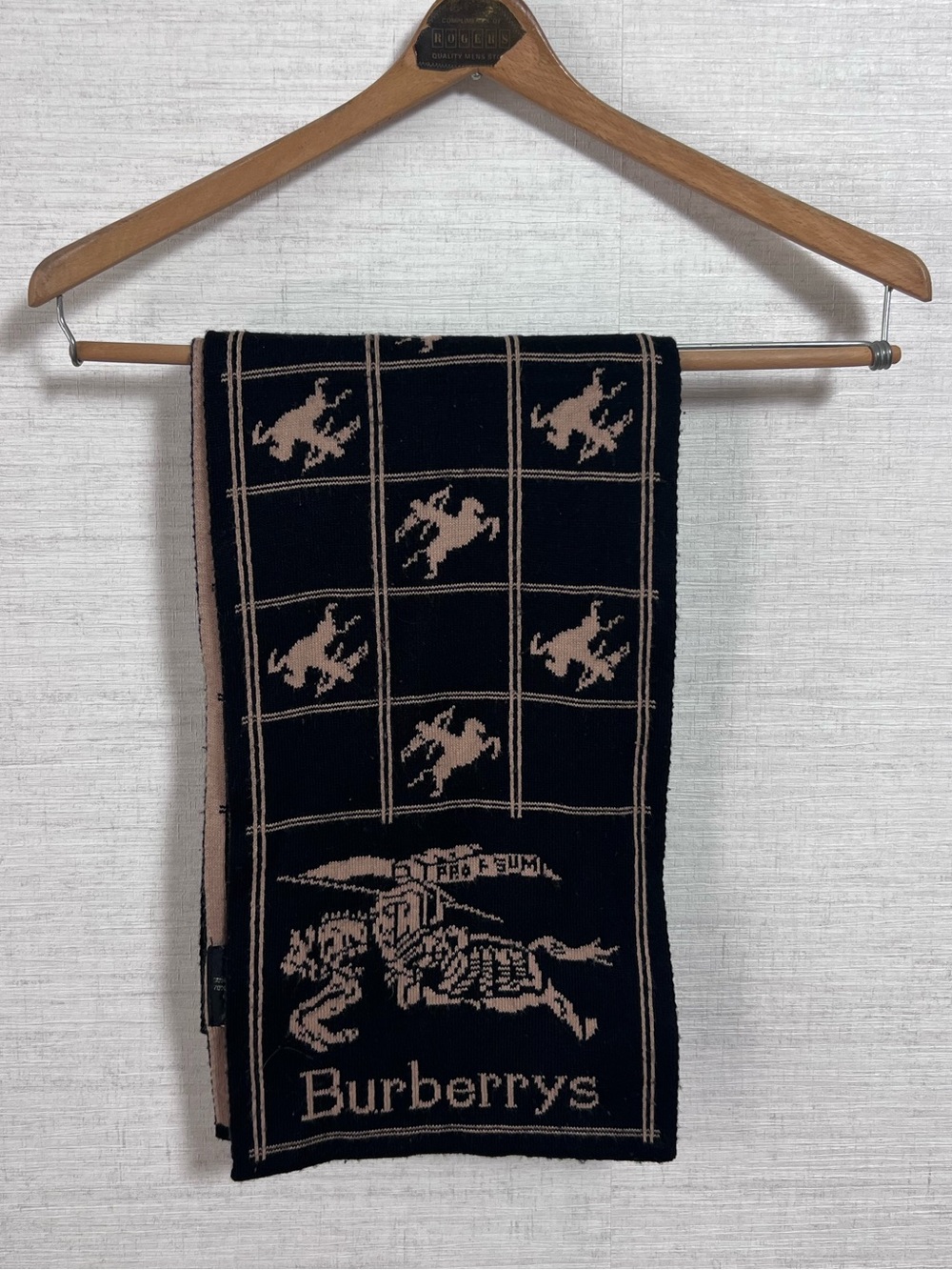 Luxury Inspired VINTAGE Wool Scarf